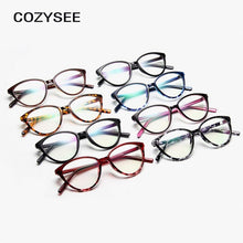 Load image into Gallery viewer, Small Leopard Spectacle Frame Tiny Cat Eye Women's Glasses Transparent Vintage Female Eyeglass Frame  Brand Eyewear