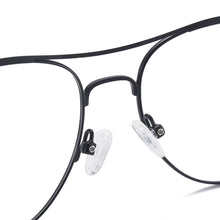 Load image into Gallery viewer, Small Men and Women Double Bridge Metal Full Rim Glasses Frame With Spring Hinge For Prescription Lenses Myopia Reading Bifocal