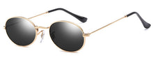 Load image into Gallery viewer, Small Oval Mirror Sunglasses For Women Pink    Men Brand Designer Eyewear Shades Ladies Alloy Sun Glasses UV400 Eyegla