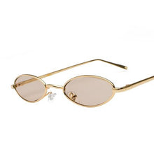 Load image into Gallery viewer, Small Oval Sun Glasses Men's Women 2023 Retro Brand  gafas de sol Vintage Steam Punk Sun glasses Male UV400 Eyewear
