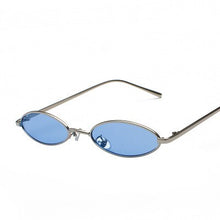 Load image into Gallery viewer, Small Oval Sun Glasses Men's Women 2023 Retro Brand  gafas de sol Vintage Steam Punk Sun glasses Male UV400 Eyewear