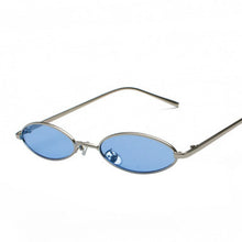 Load image into Gallery viewer, Small Oval Sun Glasses Men's Women 2023 Retro Brand  gafas de sol Vintage Steam Punk Sun glasses Male UV400 Eyewear