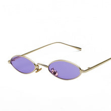 Load image into Gallery viewer, Small Oval Sun Glasses Men's Women 2023 Retro Brand  gafas de sol Vintage Steam Punk Sun glasses Male UV400 Eyewear