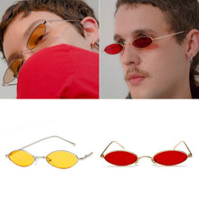 Load image into Gallery viewer, Small Oval Sun Glasses Men's Women 2023 Retro Brand  gafas de sol Vintage Steam Punk Sun glasses Male UV400 Eyewear