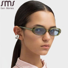 Load image into Gallery viewer, Small Oval Sunglasses Women  Brand Designer Eyewear 2023 Men Shades Ladies Classic Eyeglasses Sun Glasses UV400