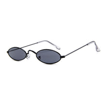 Load image into Gallery viewer, Small Oval Sunglasses Women Vintage Sun Glasses Brand Designer Shades  Lady Metal Eyewear Lunette Red Gold