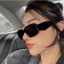 Load image into Gallery viewer, Small Polygon Rectangle Women Sunglasses Retro Brand Designer Square Sun Glasses Men Classic White Glasses Shades UV400