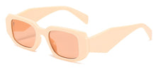 Carica l&#39;immagine nel visualizzatore di Gallery, Small Polygon Rectangle Women Sunglasses Retro Brand Designer Square Sun Glasses Men Classic White Glasses Shades UV400