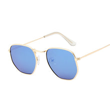Load image into Gallery viewer, Small Polygonal Metal Sunglasses Women Brand Designer Vintage Sun Glasses Female Oval Retro Eyewear UV400