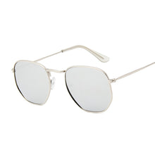 Load image into Gallery viewer, Small Polygonal Metal Sunglasses Women Brand Designer Vintage Sun Glasses Female Oval Retro Eyewear UV400