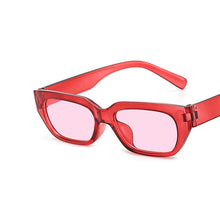 Load image into Gallery viewer, Small Rectangle Cat Eye Sunglasses Women Brand Designer Sun Glasses Female Vintage Black Square Shades Driving Oculos