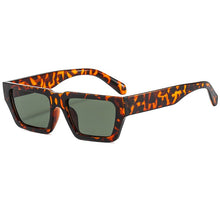 Load image into Gallery viewer, Small Rectangle Jelly Gray Sunglasses Women Shades UV400 Retro Square Leopard Men Sun Glasses Punk Eyewear