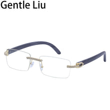 Load image into Gallery viewer, Small Rectangle Rimless Sunglasses Women 2023 Trend Frameless Sun Glasses for Men Vintage Eyewear UV400 Gafas De Sol Mujer