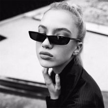 Load image into Gallery viewer, Small Rectangle Sunglasses Women Retro Small Frame Sun Glasses Vintage Square Narrow Sunglasses Trending UV400 Eyewear