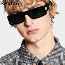 Carica l'immagine nel visualizzatore di Gallery, Piccoli occhiali da sole rettangolari da uomo 2022 Occhiali da sole quadrati retrò di moda di alta qualità per le donne Shades Lentes De Sol Hombre 