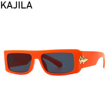 Carica l'immagine nel visualizzatore di Gallery, Piccoli occhiali da sole rettangolari da uomo 2022 Occhiali da sole quadrati retrò di moda di alta qualità per le donne Shades Lentes De Sol Hombre 