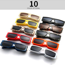 Carica l'immagine nel visualizzatore di Gallery, Piccoli occhiali da sole rettangolari da uomo 2022 Occhiali da sole quadrati retrò di moda di alta qualità per le donne Shades Lentes De Sol Hombre 