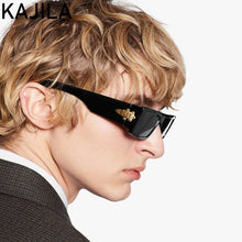 Carica l'immagine nel visualizzatore di Gallery, Piccoli occhiali da sole rettangolari da uomo 2022 Occhiali da sole quadrati retrò di moda di alta qualità per le donne Shades Lentes De Sol Hombre 