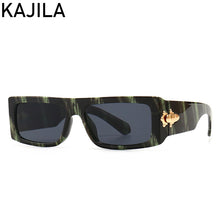 Carica l'immagine nel visualizzatore di Gallery, Piccoli occhiali da sole rettangolari da uomo 2022 Occhiali da sole quadrati retrò di moda di alta qualità per le donne Shades Lentes De Sol Hombre 
