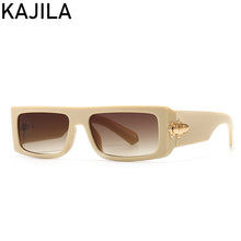 Carica l'immagine nel visualizzatore di Gallery, Piccoli occhiali da sole rettangolari da uomo 2022 Occhiali da sole quadrati retrò di moda di alta qualità per le donne Shades Lentes De Sol Hombre 