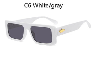Small Rectangle Sunglasses Men  Retro Square 90S Sun Glasses For Women Shades lunette de soleil femme