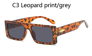 Small Rectangle Sunglasses Men  Retro Square 90S Sun Glasses For Women Shades lunette de soleil femme