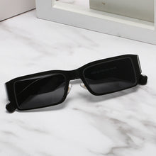 Load image into Gallery viewer, Small Rectangle Sunglasses Metal Square Oculos Feminino Punk Eyewear Vintage Stainless Steel Shades Glasses