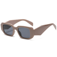 Load image into Gallery viewer, Small Rectangle Sunglasses Women Brand Designer Sun Glasses Female Vintage Gradient Black White Square Shades Oculos