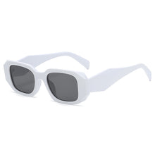 Load image into Gallery viewer, Small Rectangle Sunglasses Women Brand Designer Sun Glasses Female Vintage Gradient Black White Square Shades Oculos