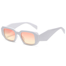 Load image into Gallery viewer, Small Rectangle Sunglasses Women Brand Designer Sun Glasses Female Vintage Gradient Black White Square Shades Oculos