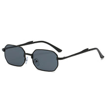 Load image into Gallery viewer, Small Rectangle Sunglasses Women  Brand Designer Vintage Sun Glasses Female Metal Black Polygon Square Shades Oculos