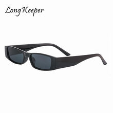 Load image into Gallery viewer, Small Rectangle Sunglasses Women Men Retro Narrow Frame Leopard Vintage Square Sun Glasses Female Punk Cat Eye Eyewear Oculos