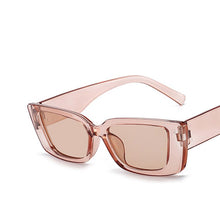 Load image into Gallery viewer, Small Rectangle Sunglasses Women Vintage Brand Designer Square Sun Glasses Shades Female Punk Eyeglasses UV400
