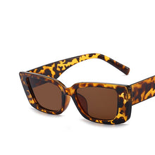 Load image into Gallery viewer, Small Rectangle Sunglasses Women Vintage Brand Designer Square Sun Glasses Shades Female Punk Eyeglasses UV400