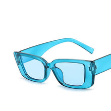 Load image into Gallery viewer, Small Rectangle Sunglasses Women Vintage Brand Designer Square Sun Glasses Shades Female Punk Eyeglasses UV400