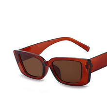 Load image into Gallery viewer, Small Rectangle Sunglasses Women Vintage Brand Designer Square Sun Glasses Shades Female Punk Eyeglasses UV400