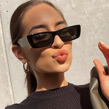Load image into Gallery viewer, Small Rectangle Sunglasses Women Vintage Brand Designer Square Sun Glasses Shades Female Punk Eyeglasses UV400