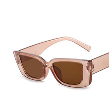 Load image into Gallery viewer, Small Rectangle Sunglasses Women Vintage Brand Designer Square Sun Glasses Shades Female Punk Eyeglasses UV400