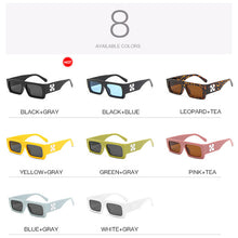 Load image into Gallery viewer, Small Rectangle Women Sun Glasses Brand Men Shades Retro Square Black Sunglasses 2023  Glasses White Decoration Eyewear