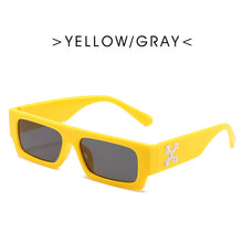 Load image into Gallery viewer, Small Rectangle Women Sun Glasses Brand Men Shades Retro Square Black Sunglasses 2023  Glasses White Decoration Eyewear