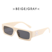 Load image into Gallery viewer, Small Rectangle Women Sun Glasses Brand Men Shades Retro Square Black Sunglasses 2023  Glasses White Decoration Eyewear