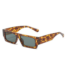 Carica l&#39;immagine nel visualizzatore di Gallery, Small Rectangle Women Sun Glasses Brand Men UV Shades Retro Square Black Sunglasses 2022  Glasses White Decoration Eyewear