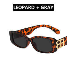 Load image into Gallery viewer, Small Rectangle Women Sunglasses Retro B Brand Designer Square Sun Glasses Men Classic White Glasses Shades UV400