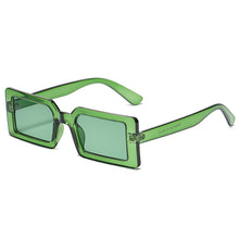 Load image into Gallery viewer, Small Rectangular Women's Sunglasses 2023 Retro Brand Designer Sun GlassesIns Trend Candy Color Big Frame Sunglasses UV400