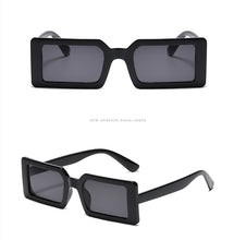 Load image into Gallery viewer, Small Rectangular Women's Sunglasses 2023 Retro Brand Designer Sun GlassesIns Trend Candy Color Big Frame Sunglasses UV400