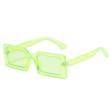 Load image into Gallery viewer, Small Rectangular Women's Sunglasses 2023 Retro Brand Designer Sun GlassesIns Trend Candy Color Big Frame Sunglasses UV400