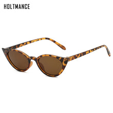 Carica l'immagine nel visualizzatore di Gallery, Piccoli occhiali da sole da uomo Cat Eye retrò da donna Occhiali da sole ovali sexy Designer di marca Street Elegante colorato Oculos de sol UV400 