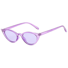 Carica l'immagine nel visualizzatore di Gallery, Piccoli occhiali da sole da uomo Cat Eye retrò da donna Occhiali da sole ovali sexy Designer di marca Street Elegante colorato Oculos de sol UV400 