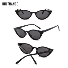 Carica l'immagine nel visualizzatore di Gallery, Piccoli occhiali da sole da uomo Cat Eye retrò da donna Occhiali da sole ovali sexy Designer di marca Street Elegante colorato Oculos de sol UV400 