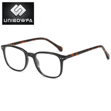Load image into Gallery viewer, Small Retro Gaming Computer Glasses Frame Men Anti Blue Light Optical Prescription Eyeglasses Frame Women Myopia Acetate Vintage